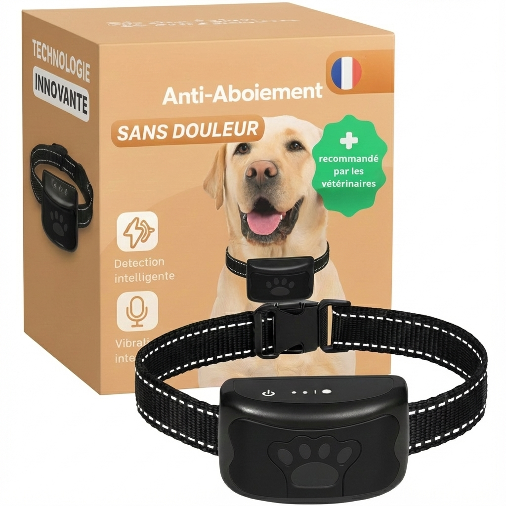 collier anti aboiement et dressage