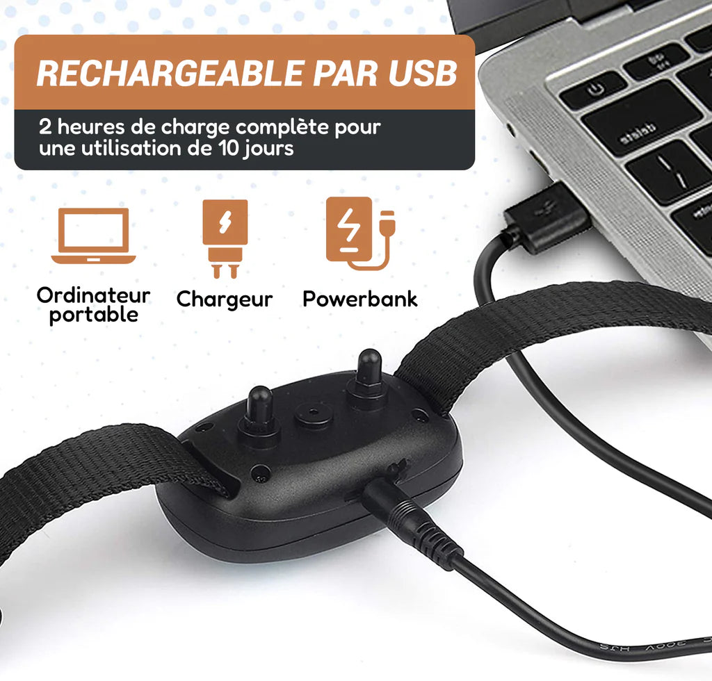 Collier Anti Aboiement pour Chien